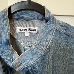 Re/Done Blue Denim Jacket